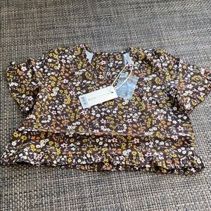 Rylee and Cru NWT Rory top dark floral